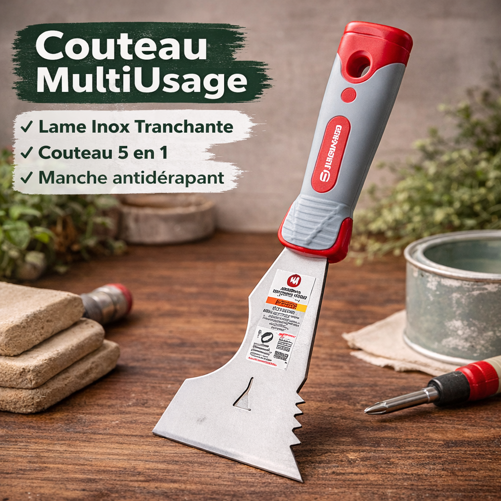 Couteau Multi Usage